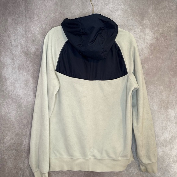 Nike Polar Fleece Sportswear Full Zip Hoodie‎ Medium 929114-034 Lt Silver/Navy - Picture 5 of 8